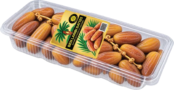 Barquette 250 g de dattes Deglet Nour branchées